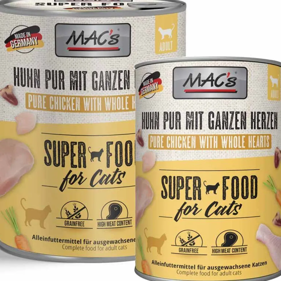 Macs Cat Dose Huhn pur mit ganzen Herzen