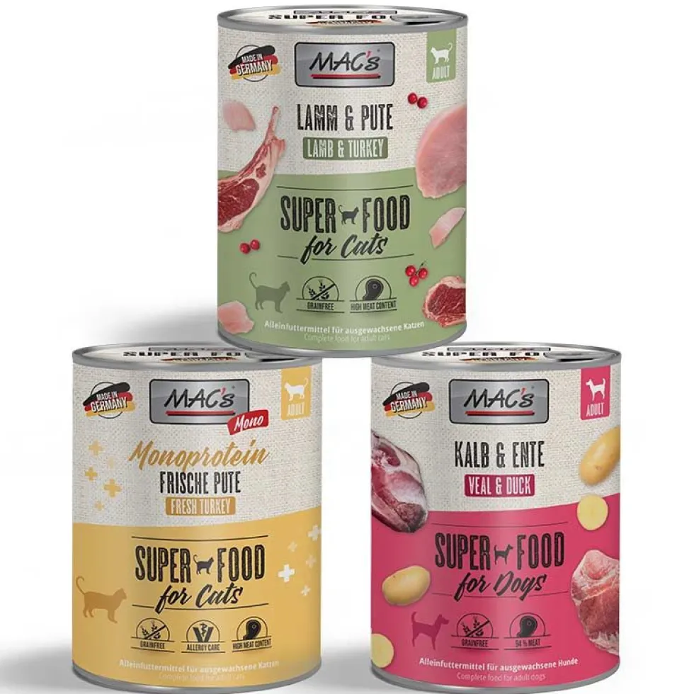 Macs Nassfutter Sparpaket 800g