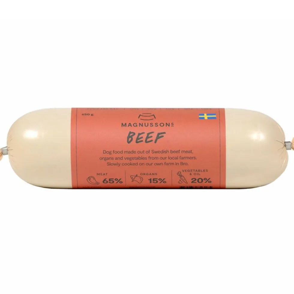 Magnussons Nassfutter Beef 650g