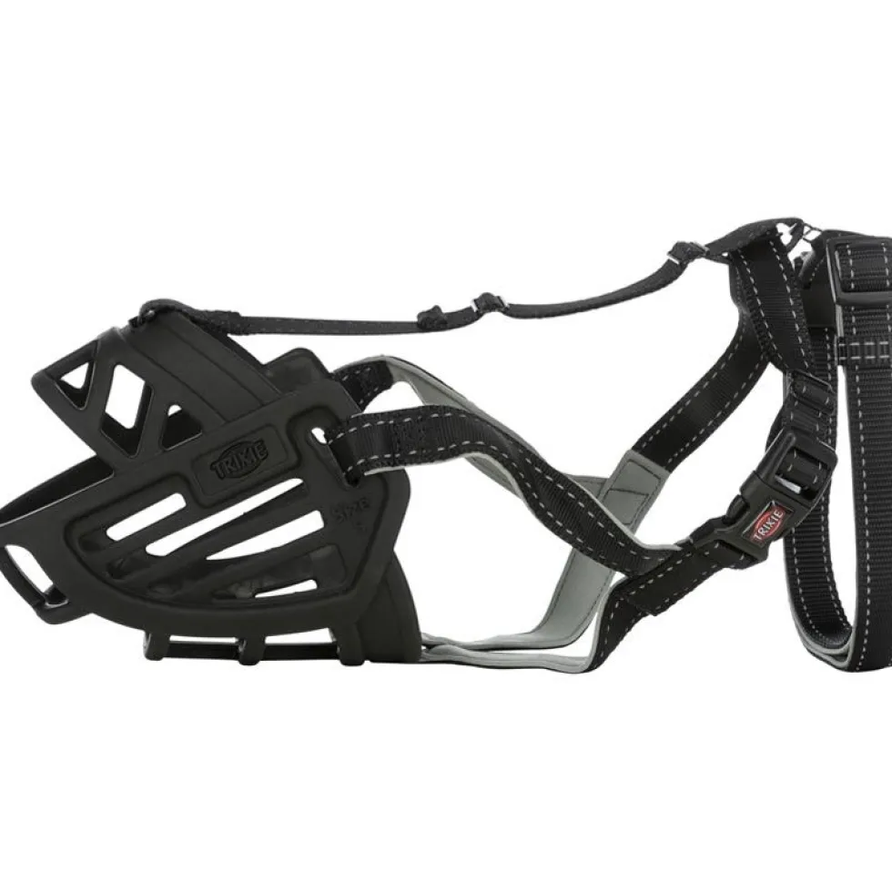 Maulkorb Muzzle Flex, schwarz