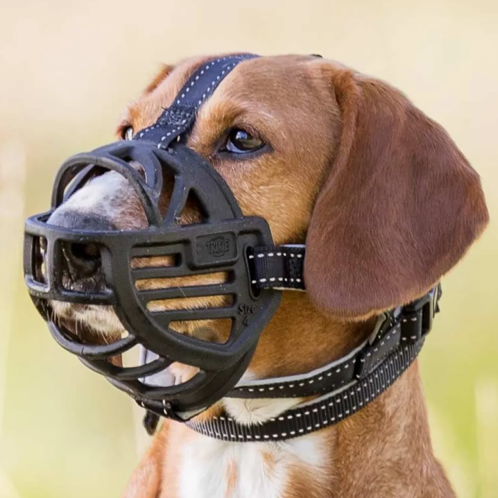 Maulkorb Muzzle Flex, schwarz