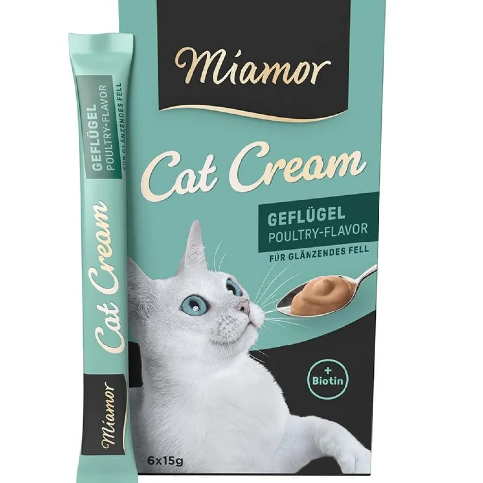 Miamor Cat Cream Geflügel-Cream 6x15g