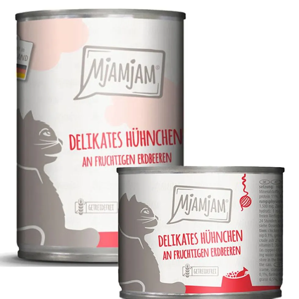 MjAMjAM delikates Hühnchen an fruchtigen Erdbeeren