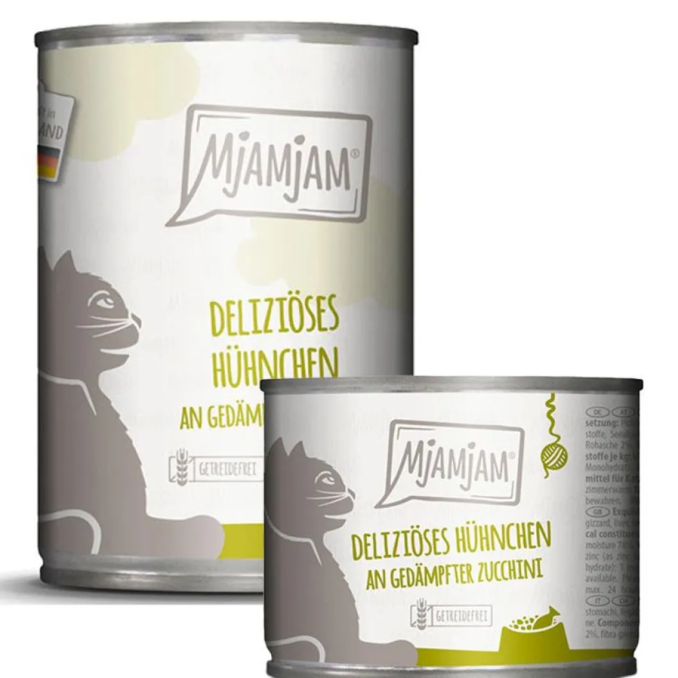 MjAMjAM deliziöses Hühnchen an gedämpfter Zucchini