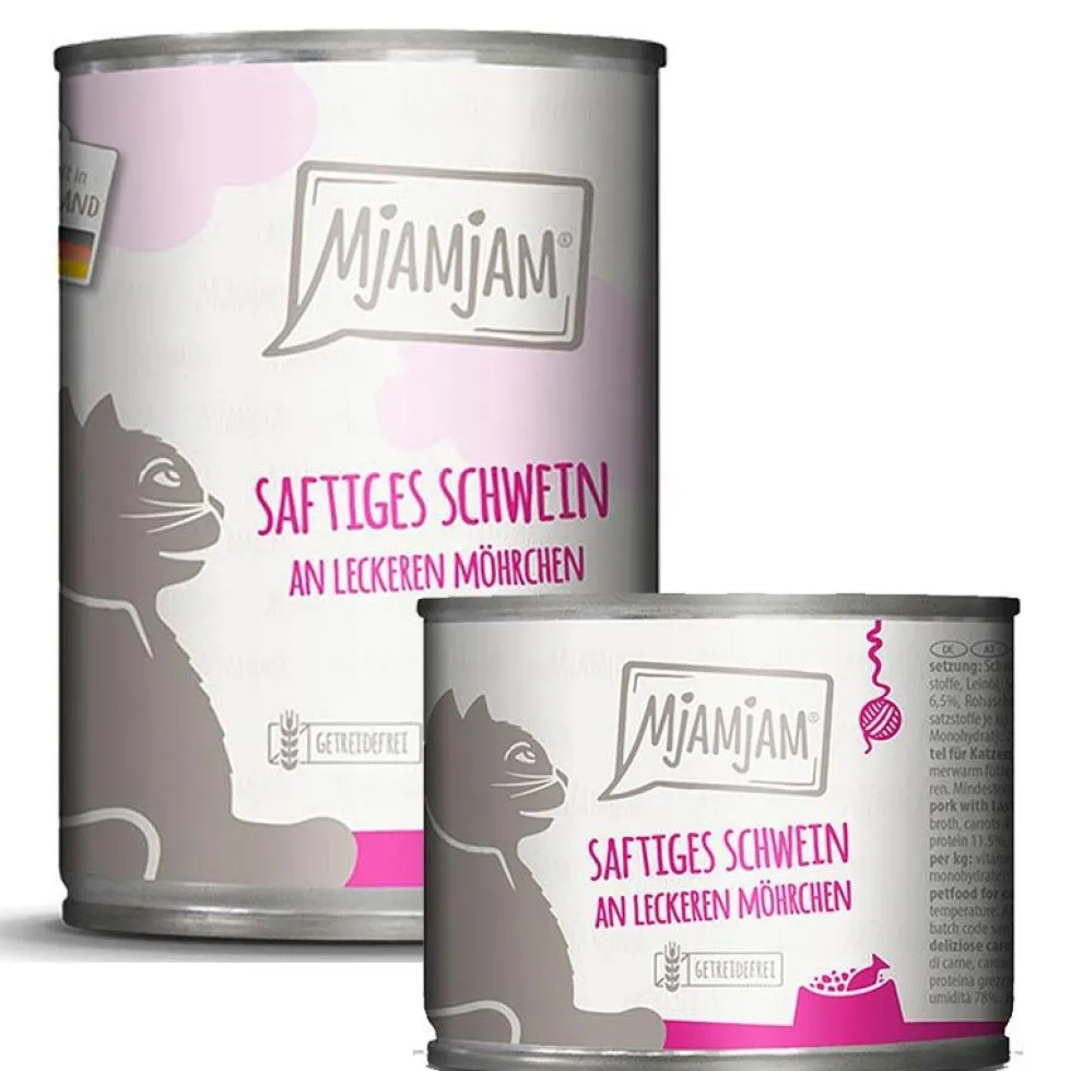 MjAMjAM saftiges Schwein an leckeren Möhrchen