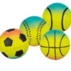 Neonball, schwimmt, Moosgummi, 7cm