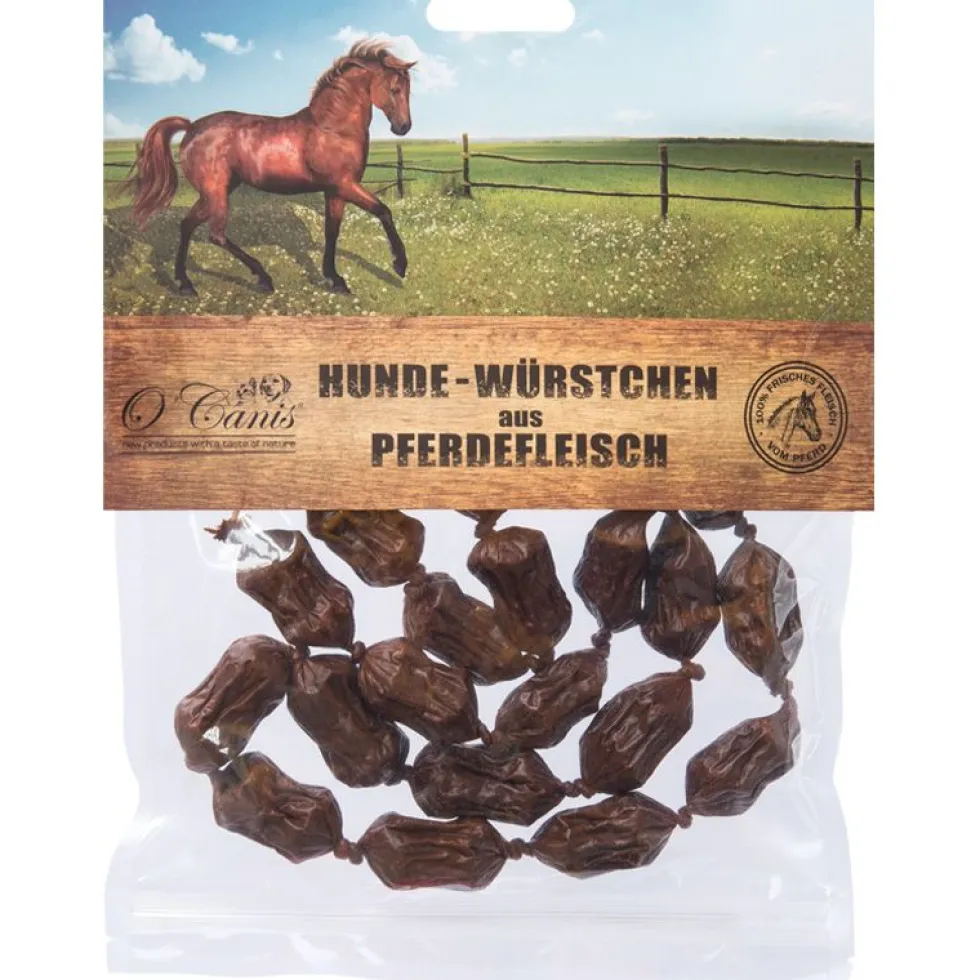 Ocanis Premium Hunde-Würstchen aus Pferdefleisch 100g