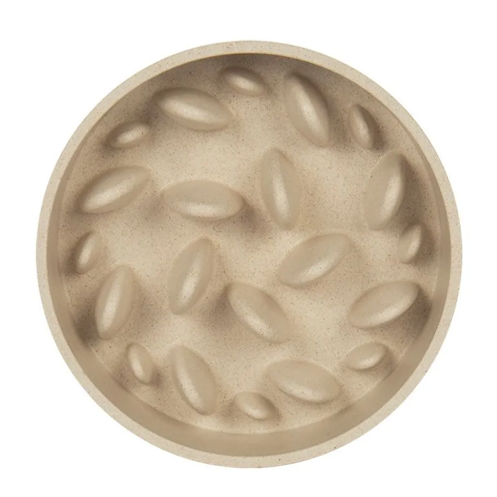 Petlando Bamboo Napf Anti-Schling, sand