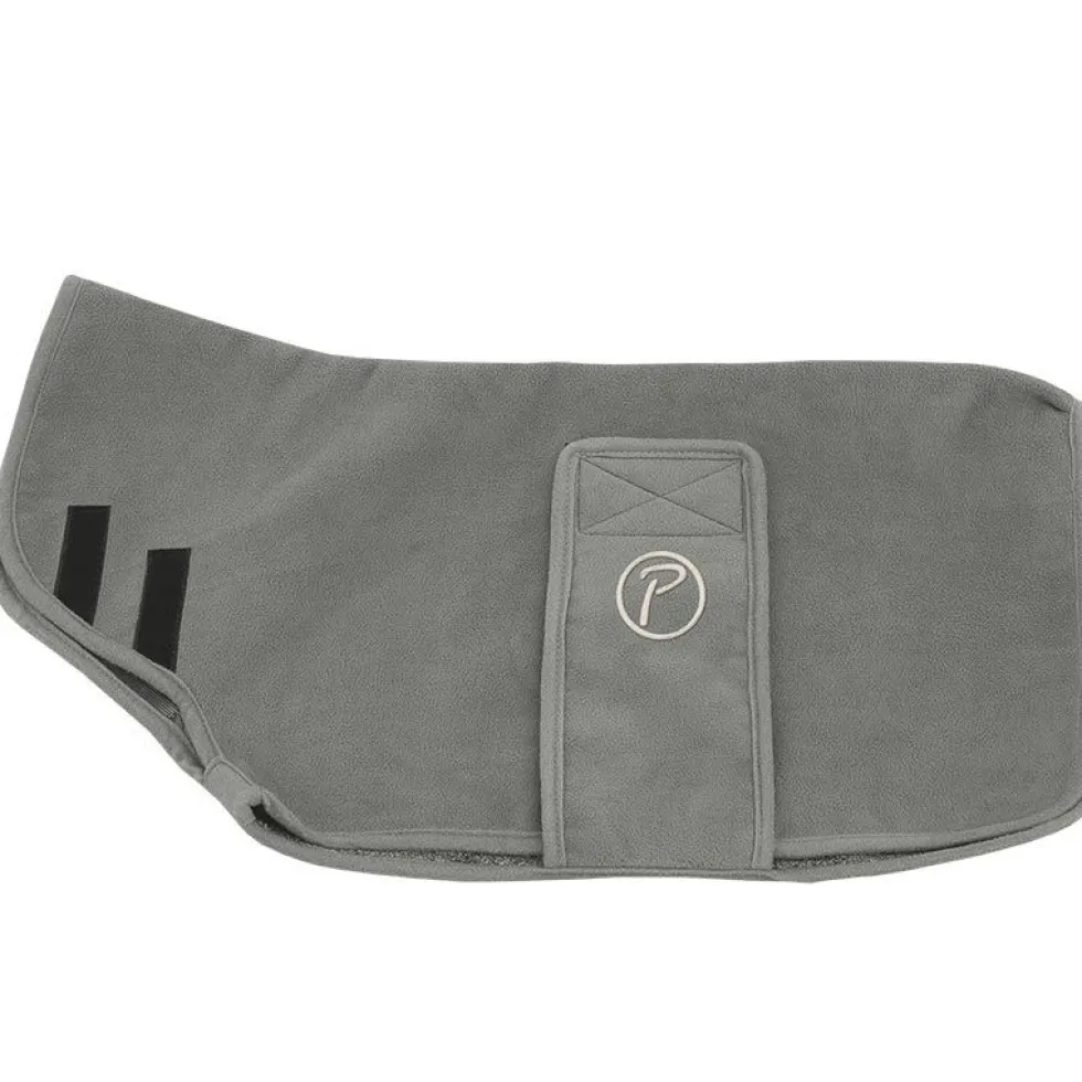 Petlando Hundebademantel Superdry, anthrazit