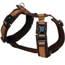 Petlando Magnetech Y-Comfort Geschirr, mokka/cognac