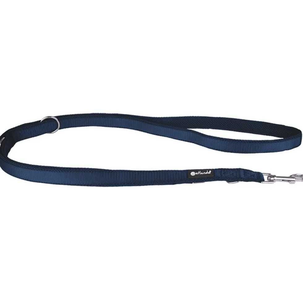 Petlando Mesh verstellbare Führleine, navy