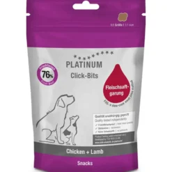 Platinum Click-Bits Chicken + Lamb 150g