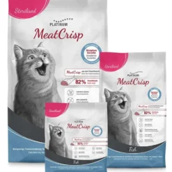 Platinum Katze MeatCrisp Sterilised Fish