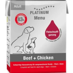 Platinum Menu Beef+Chicken 375g