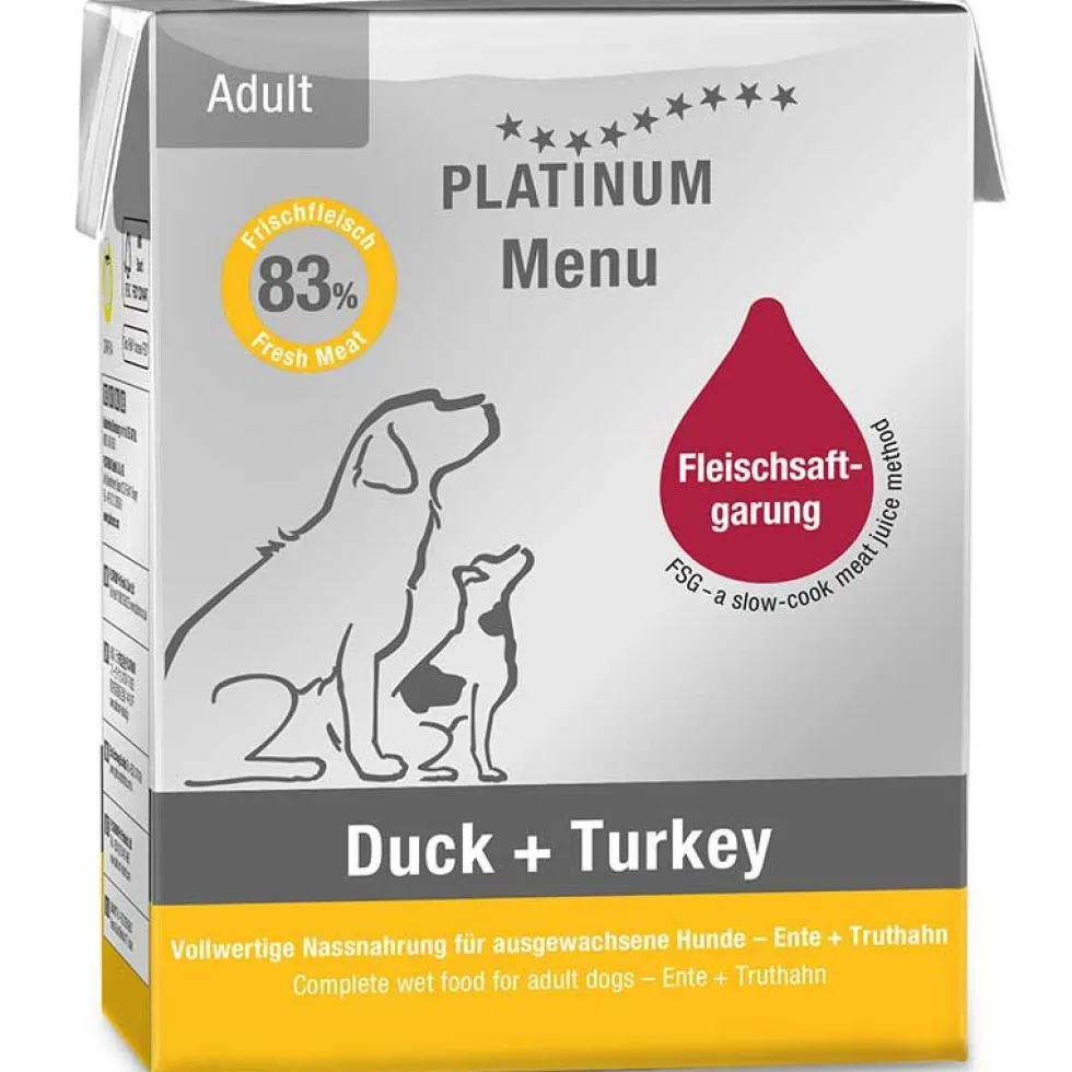 Platinum Menu Duck+Turkey 375g