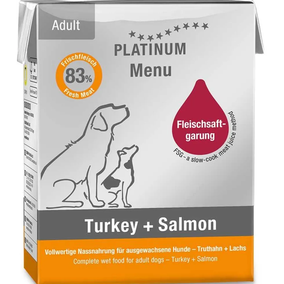 Platinum Menu Turkey+Salmon 375g
