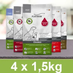 Platinum Vorteilspack 6 kg (4x1,5kg)
