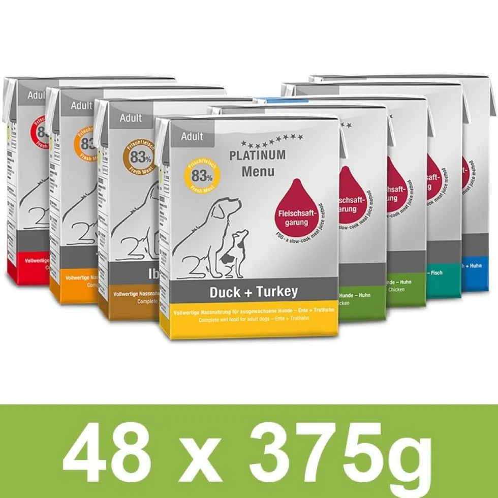 Platinum Vorteilspack Menu 4 Karton (48x375g)