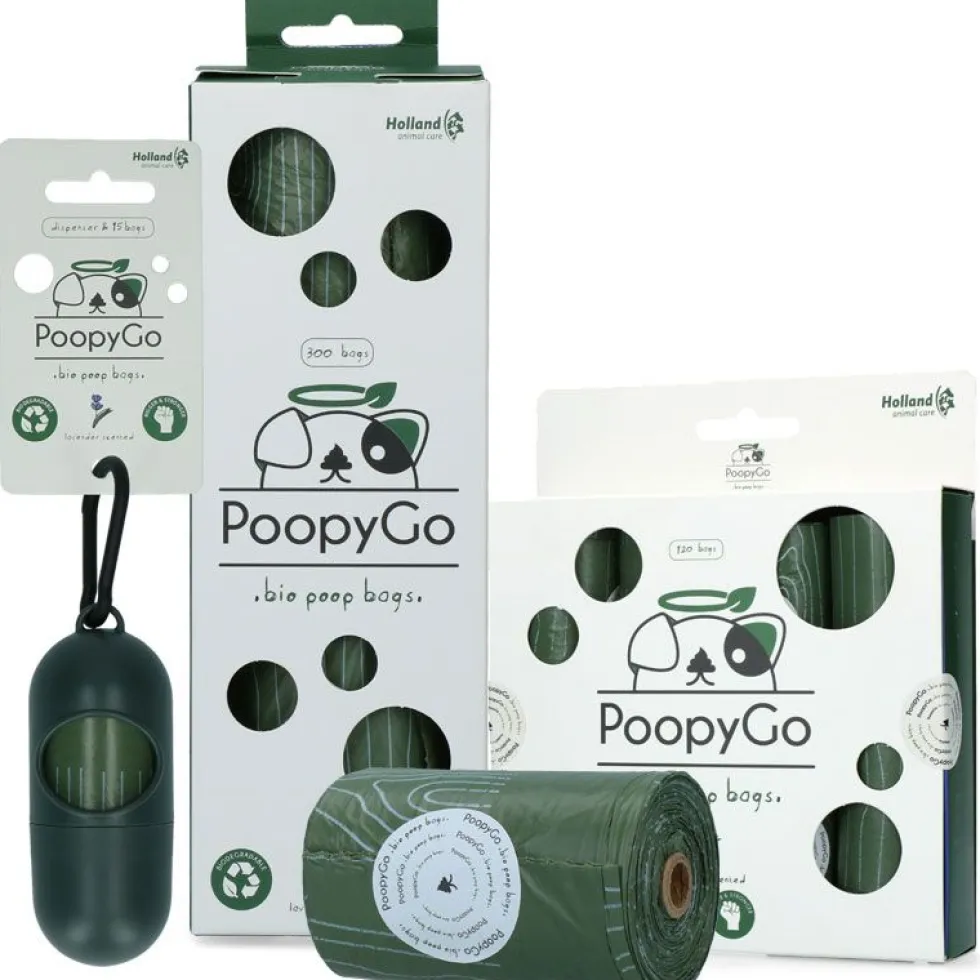 PoopyGo umweltfreundliche Kotbeutel, lavendel