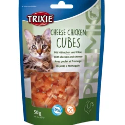 Premio Cheese Chicken Cubes, Huhn mit Käse 50g