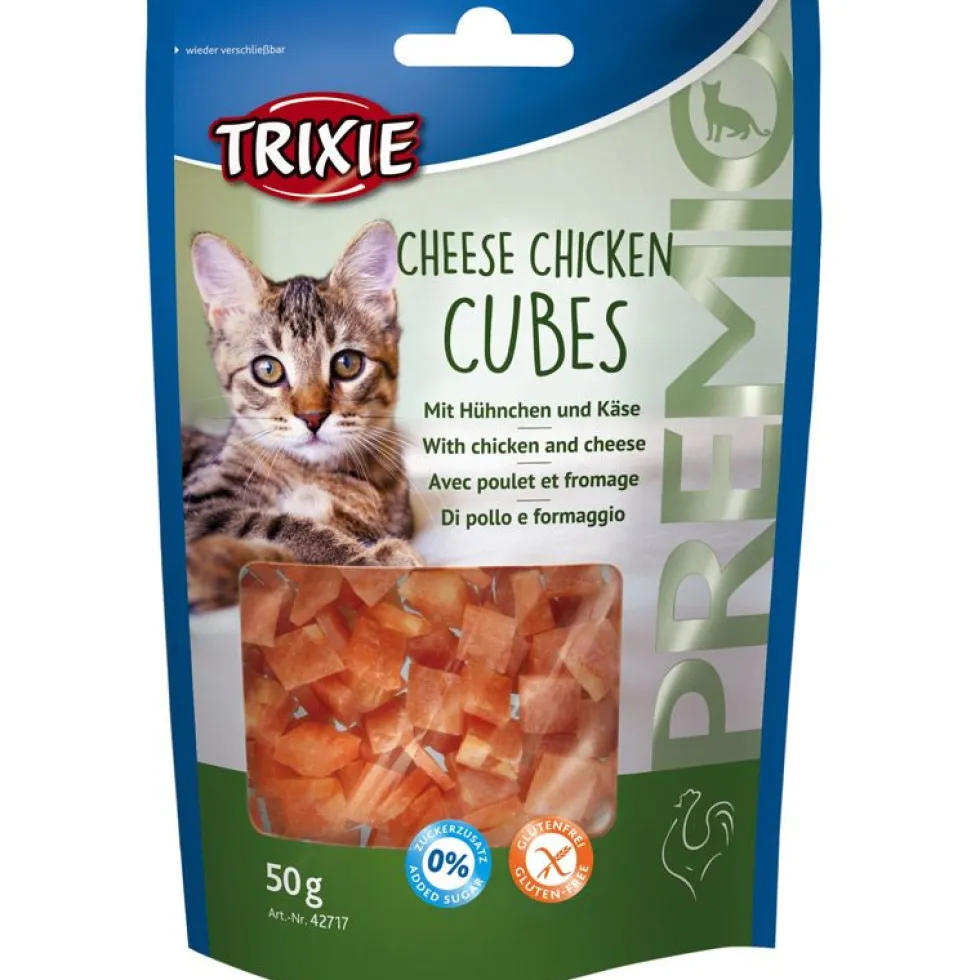 Premio Cheese Chicken Cubes, Huhn mit Käse 50g