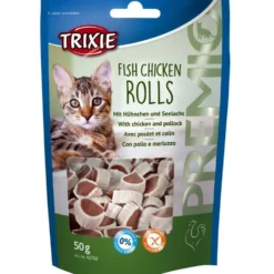 Premio Rolls, Hühnchen/Seelachs, 50g
