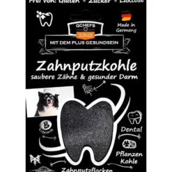 QCHEFS Zahnputzkohle 80g