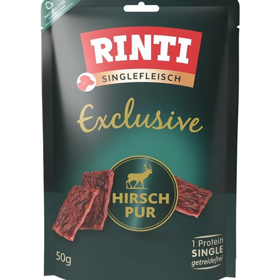 Rinti Exclusive Snack Hirsch 50g