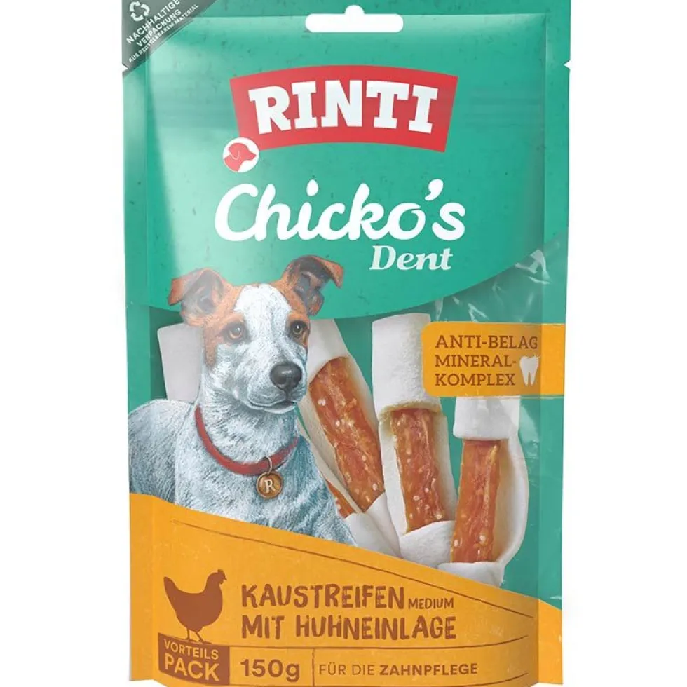 Rinti Snack Chickos Dent mit Huhn medium