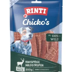 Rinti Snack Chickos knusprige Wildstreifen 250g