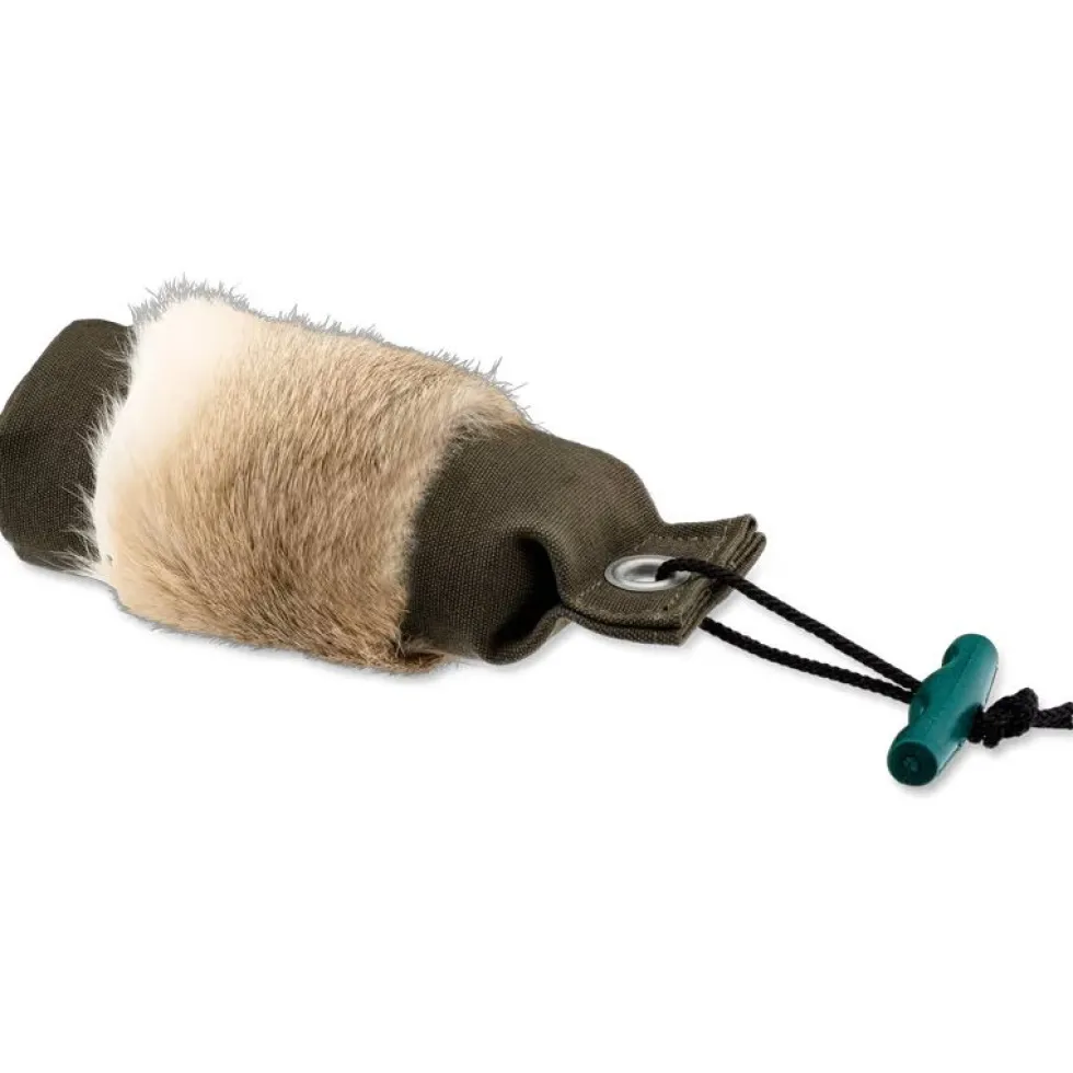 ROMNEYS Dummy mit Kaninchenfell, kaki