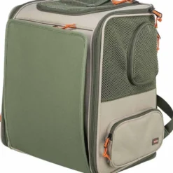Rucksack Rocco, bis 10kg, 40 x 42 x 30cm, beige/olivgrün