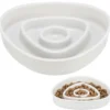 Slow Feeding Kunststoffnapf 0.35 l / 15x15 cm, grau