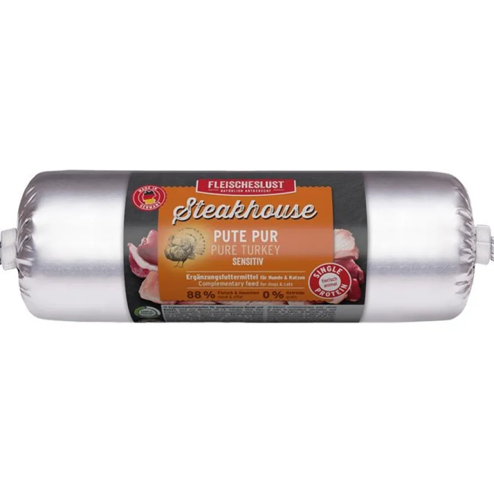 Steakhouse-Wurst - Pute pur 500g