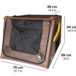 TAMI M - Auto und Home Hundebox, aufblasbar 6,8 kg