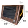 TAMI XL - Auto und Home Hundebox, aufblasbar 10 kg