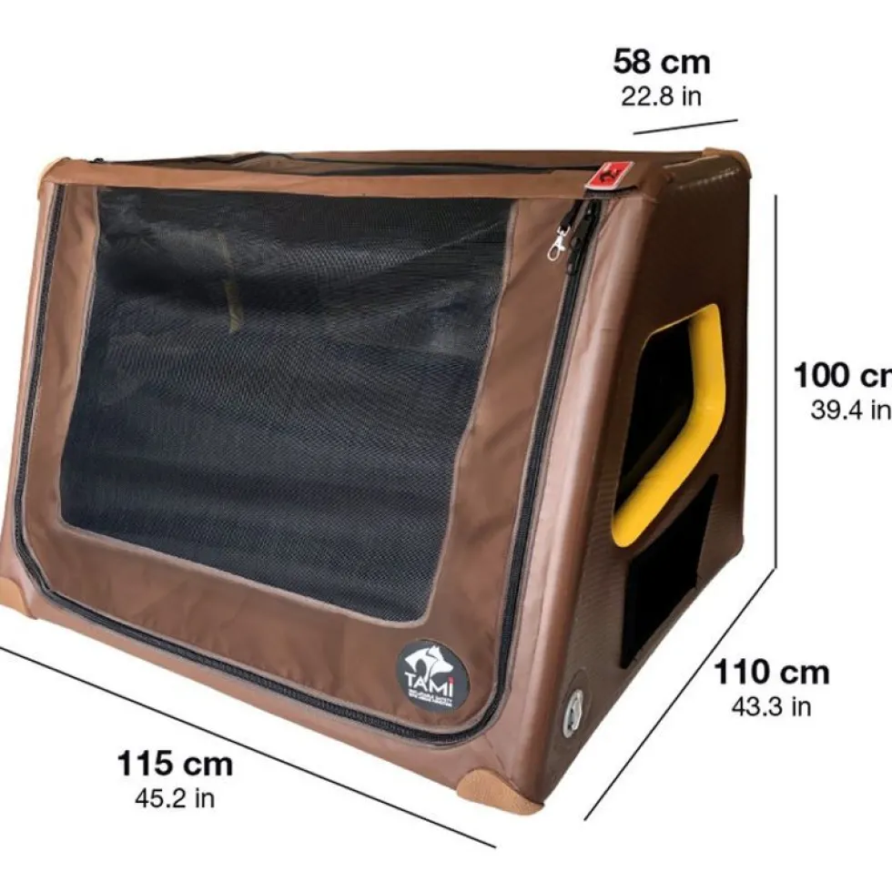 TAMI XXL - Auto und Home Hundebox, aufblasbar 11 kg
