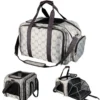 Tasche Maxima, erweiterbar, 33 x 32 x 54 cm, beige/braun
