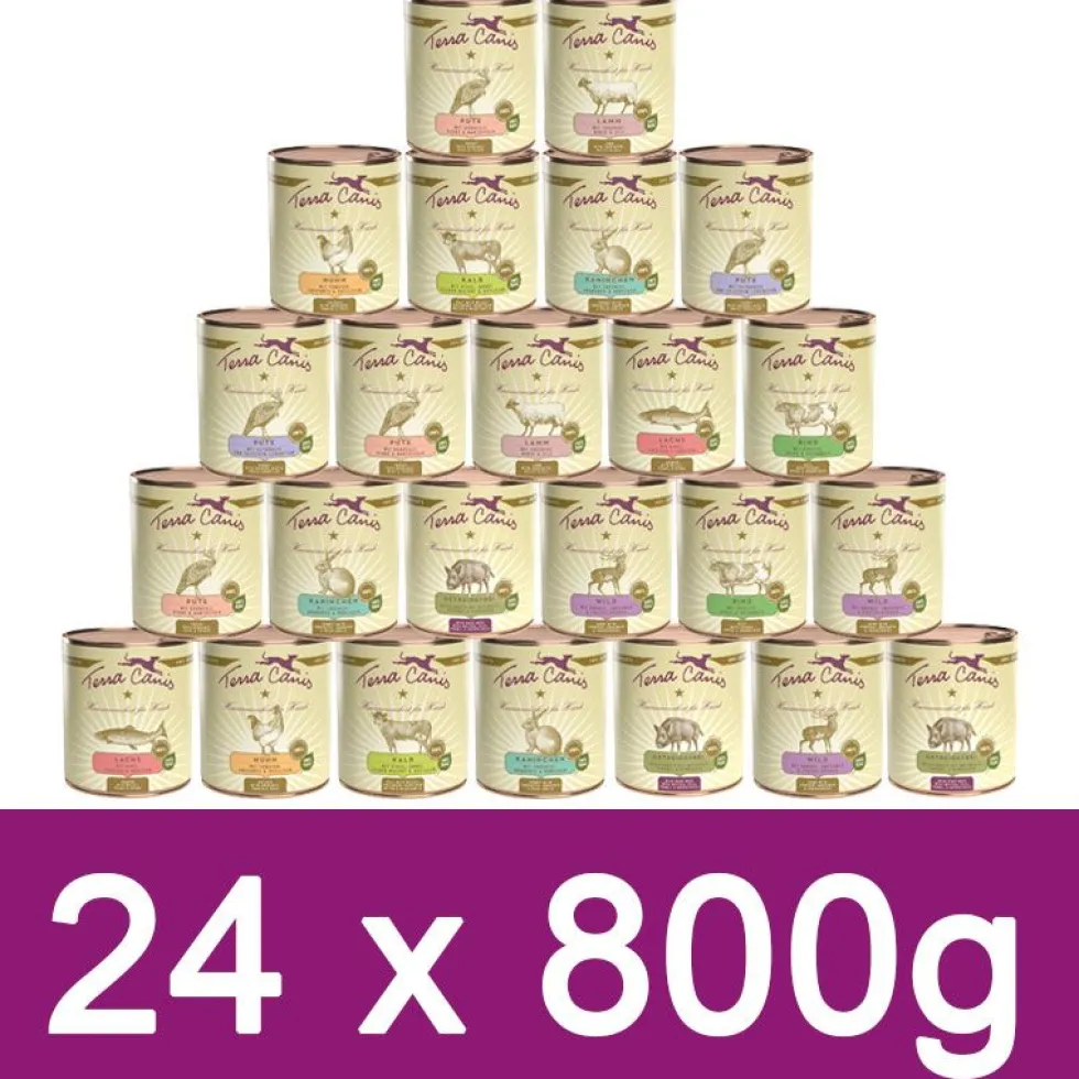 Terra Canis Vorteilspack Menü 24 x 800g