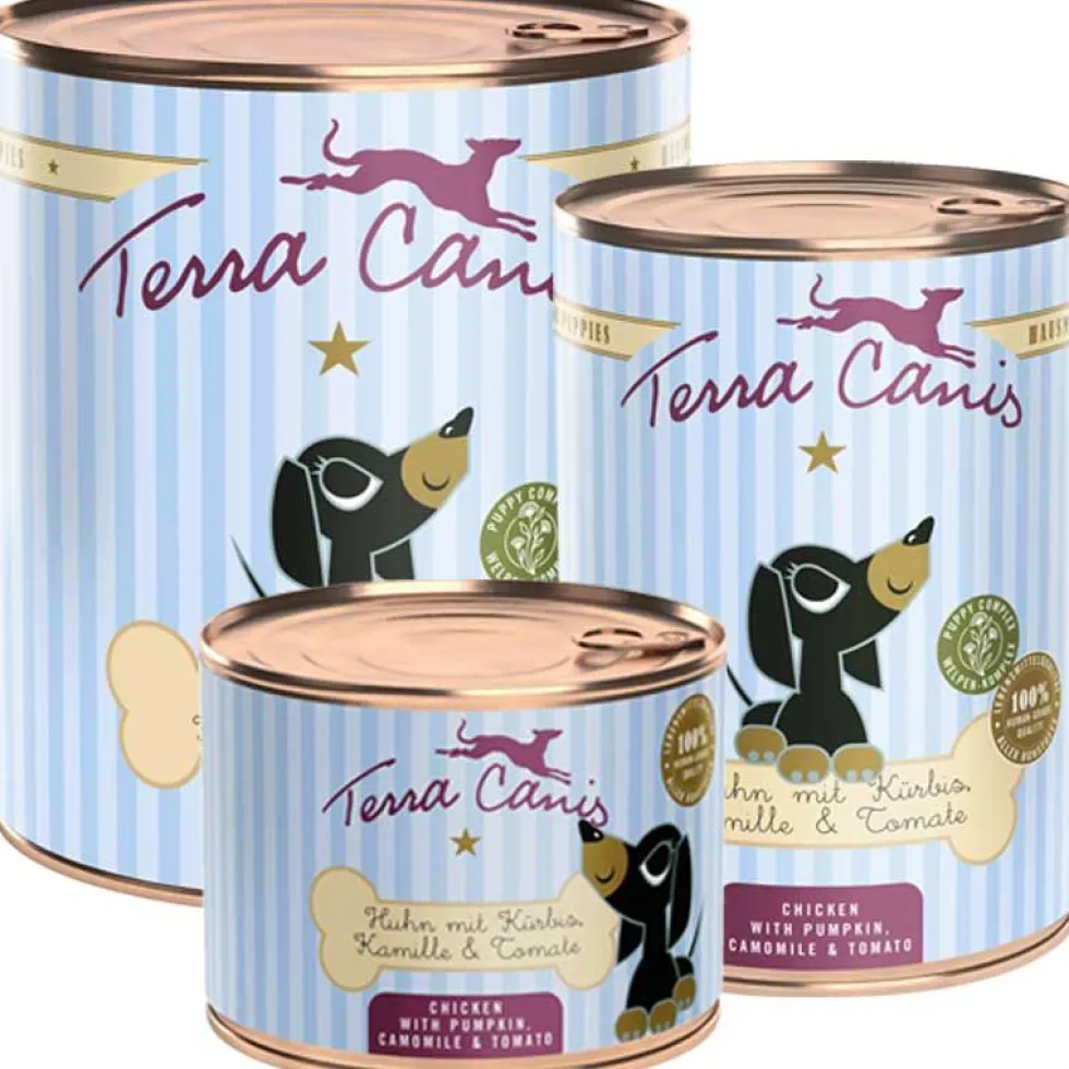 Terra Canis Welpen Menü HUHN