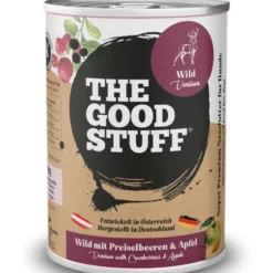 The Goodstuff Dose Wild mit Preiselbeeren und Apfel