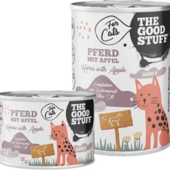 The Goodstuff Katze Pferd + Apfel