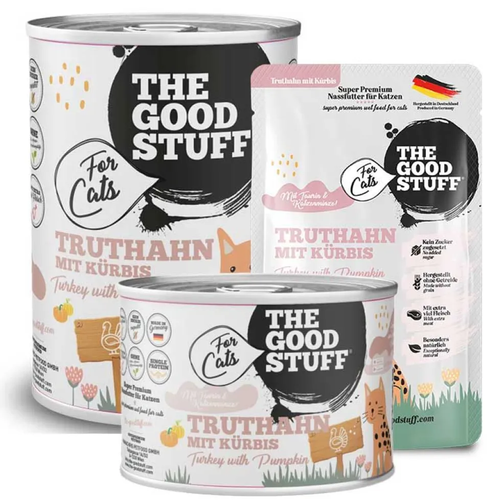 The Goodstuff Katze Truthahn + Kürbis