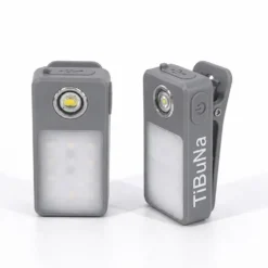 TiBuNa Multifunktion LED Clip, grau, wasserdicht