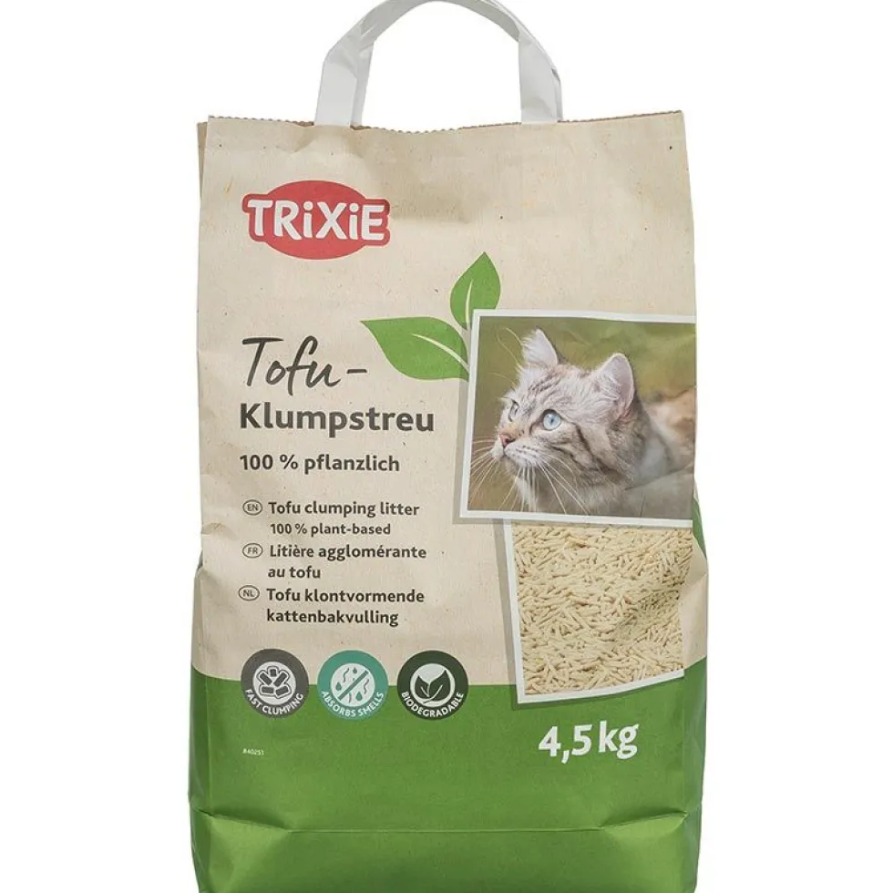 Tofu-Katzenstreu, klumpend, 4,5 kg