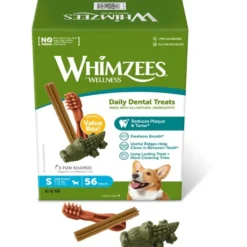 Whimzees Dog Variety Value Box S mit 56 Snacks (840g)