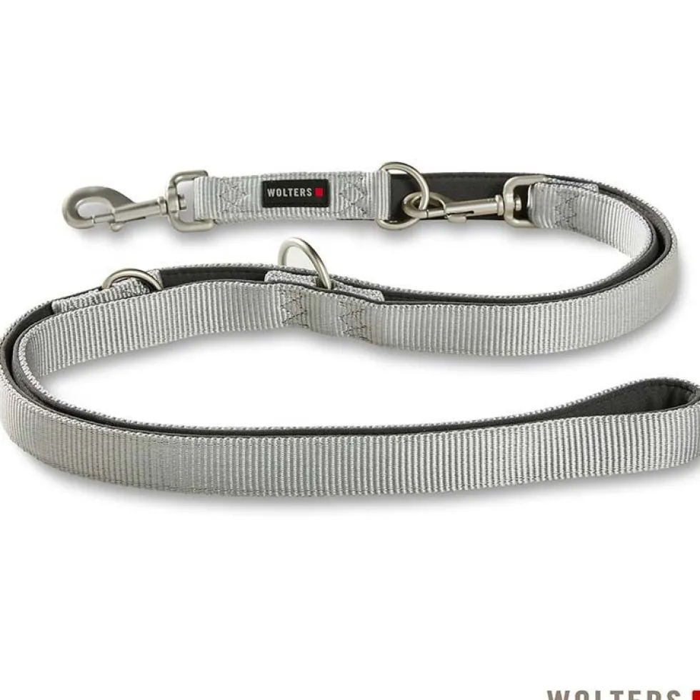 Wolters Führleine Professional Comfort, silber grau