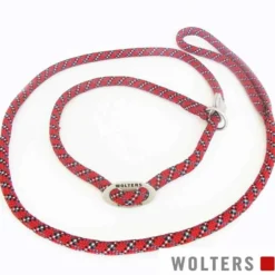 Wolters Moxonleine Everest, reflektierend, rot/schwarz