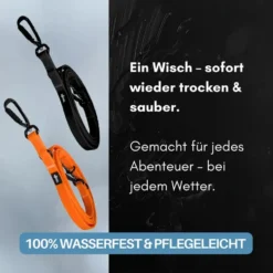 Woofed Wooflex Pro Führleine verstellbar, Griff, 2,5m/20mm