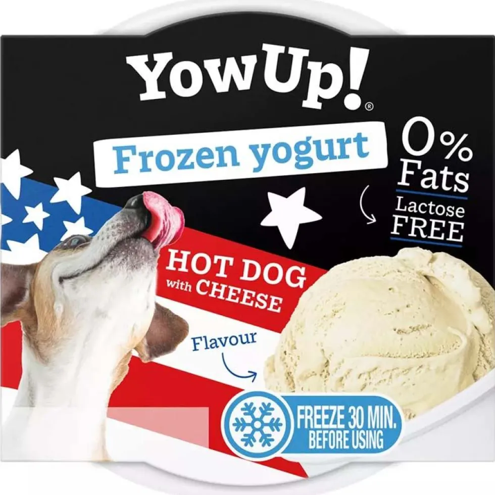 YowUp Frozen Yoghurt Hot Dog + Cheese 110g